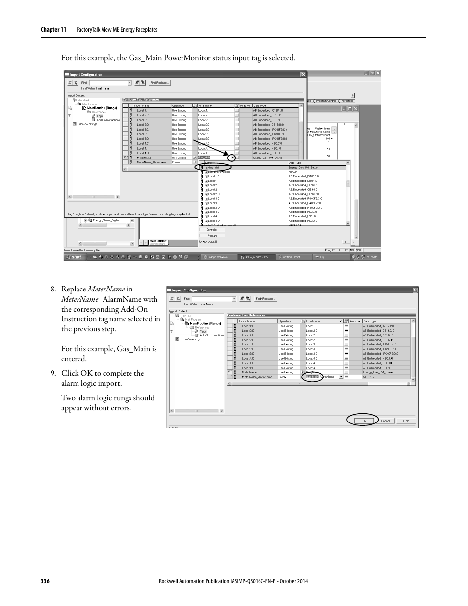 Rockwell Automation Energy Management Accelerator Toolkit Quick Start User Manual | Page 336 / 452