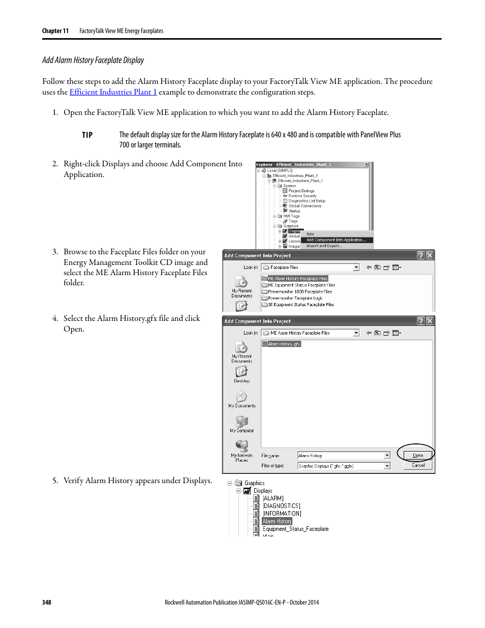 Rockwell Automation Energy Management Accelerator Toolkit Quick Start User Manual | Page 348 / 452