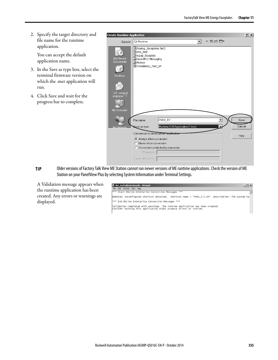 Rockwell Automation Energy Management Accelerator Toolkit Quick Start User Manual | Page 355 / 452