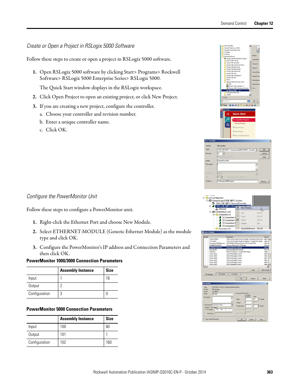 Rockwell Automation Energy Management Accelerator Toolkit Quick Start User Manual | Page 363 / 452