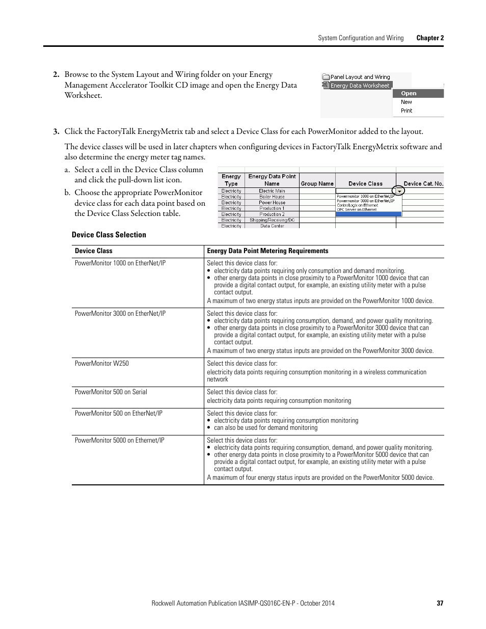 Rockwell Automation Energy Management Accelerator Toolkit Quick Start User Manual | Page 37 / 452