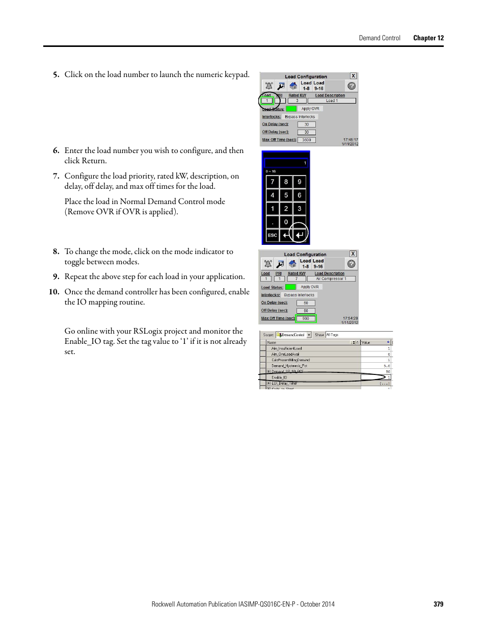 Step 10 | Rockwell Automation Energy Management Accelerator Toolkit Quick Start User Manual | Page 379 / 452