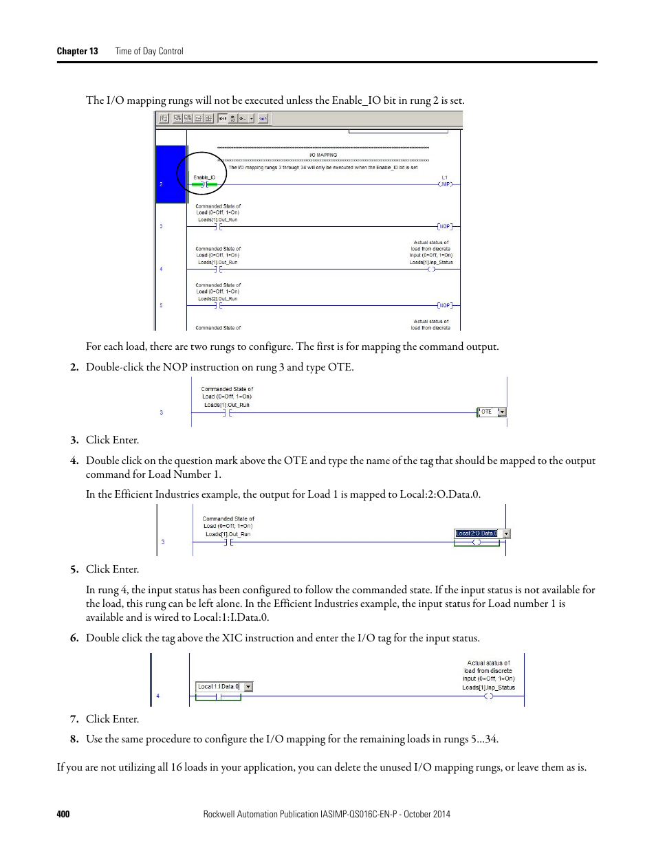 Rockwell Automation Energy Management Accelerator Toolkit Quick Start User Manual | Page 400 / 452