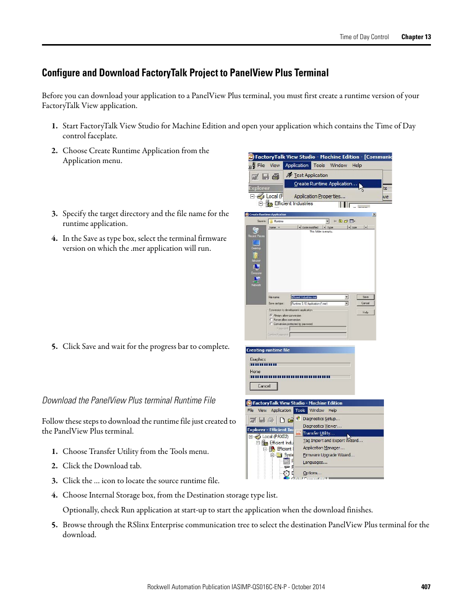 Rockwell Automation Energy Management Accelerator Toolkit Quick Start User Manual | Page 407 / 452