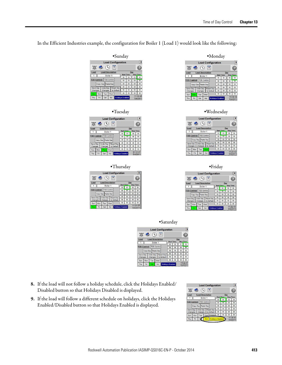 Rockwell Automation Energy Management Accelerator Toolkit Quick Start User Manual | Page 413 / 452