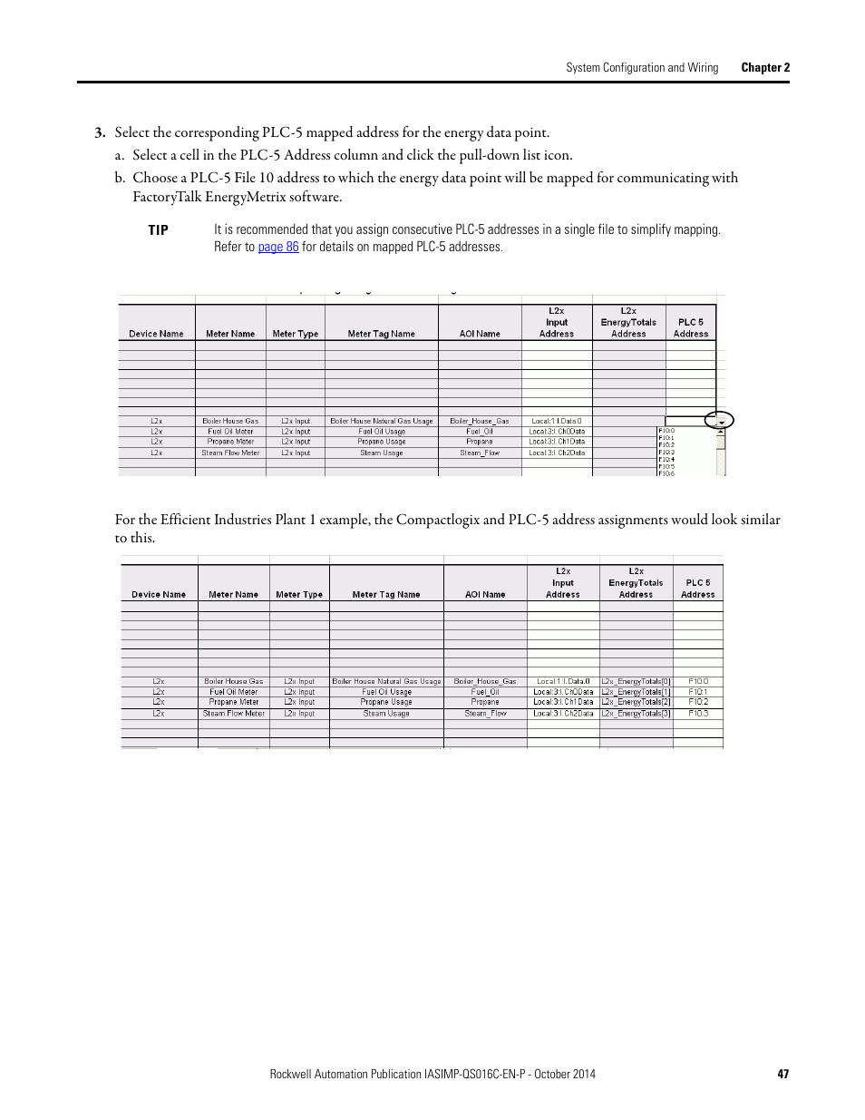 Rockwell Automation Energy Management Accelerator Toolkit Quick Start User Manual | Page 47 / 452