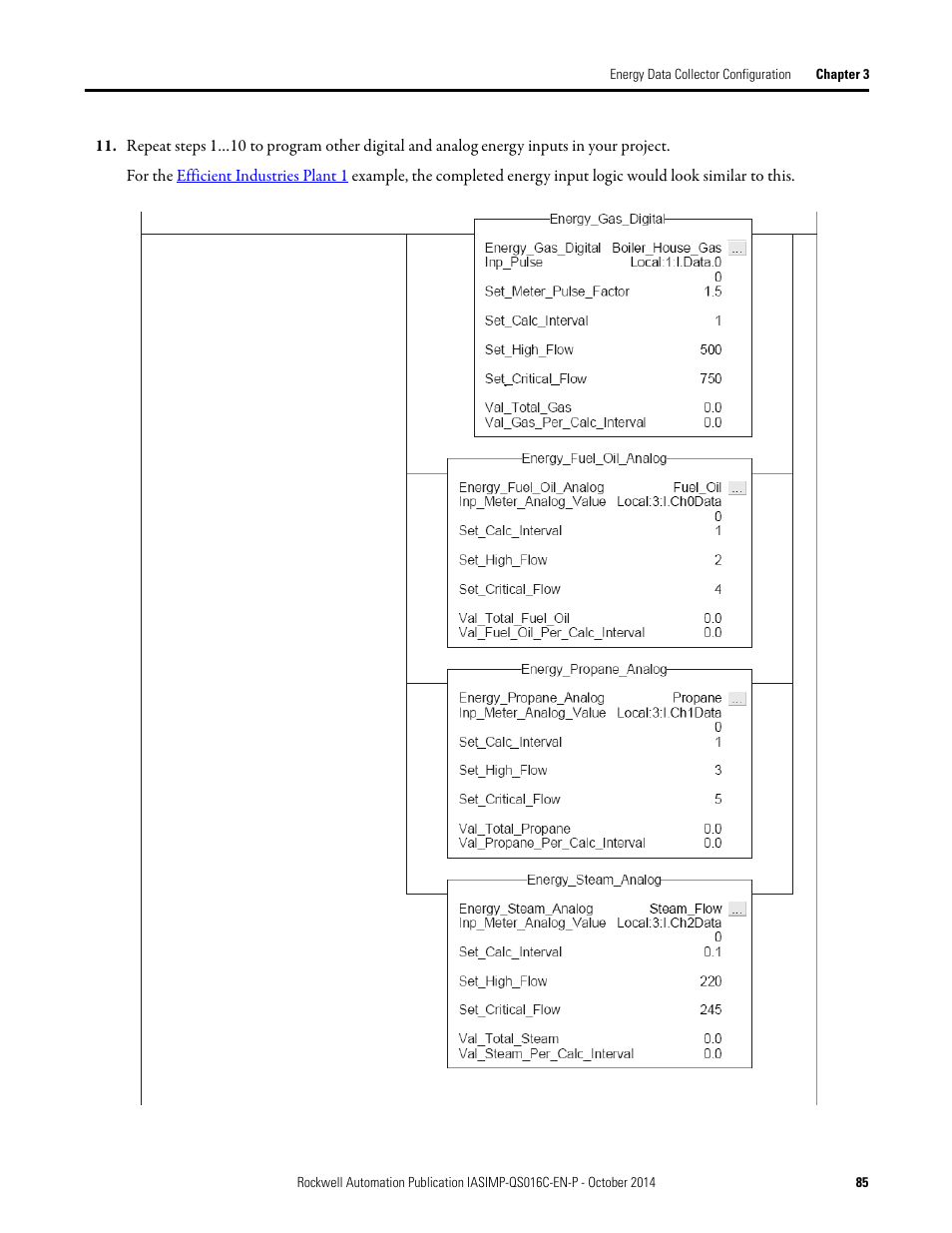 Rockwell Automation Energy Management Accelerator Toolkit Quick Start User Manual | Page 85 / 452