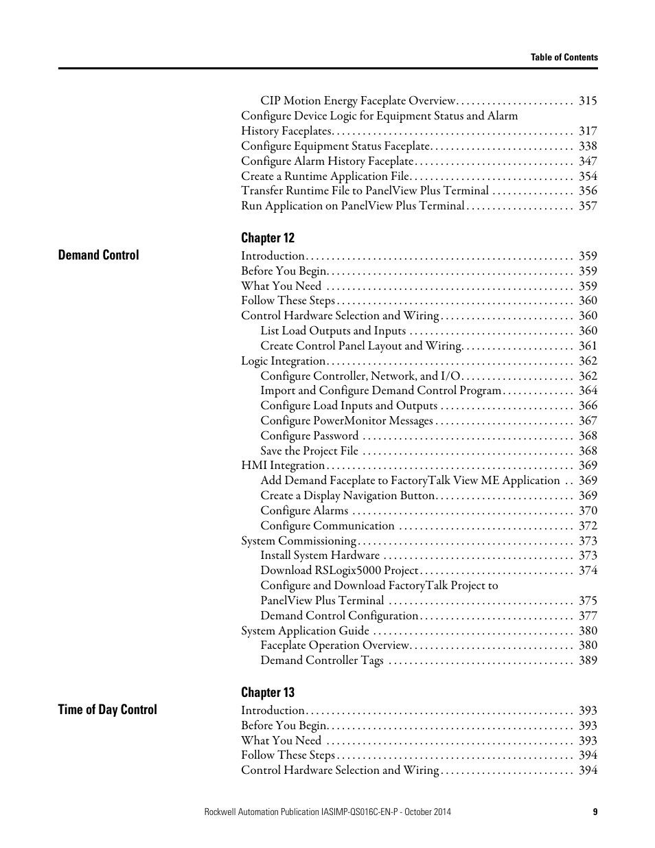 Rockwell Automation Energy Management Accelerator Toolkit Quick Start User Manual | Page 9 / 452