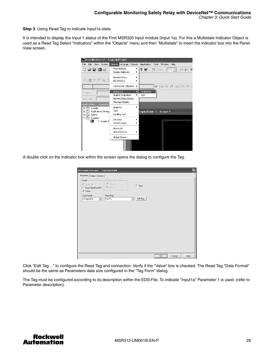 Rockwell Automation 440R MSR312 Configurable Monitoring Safety Relay w/DeviceNet Communications User Manual | Page 29 / 56