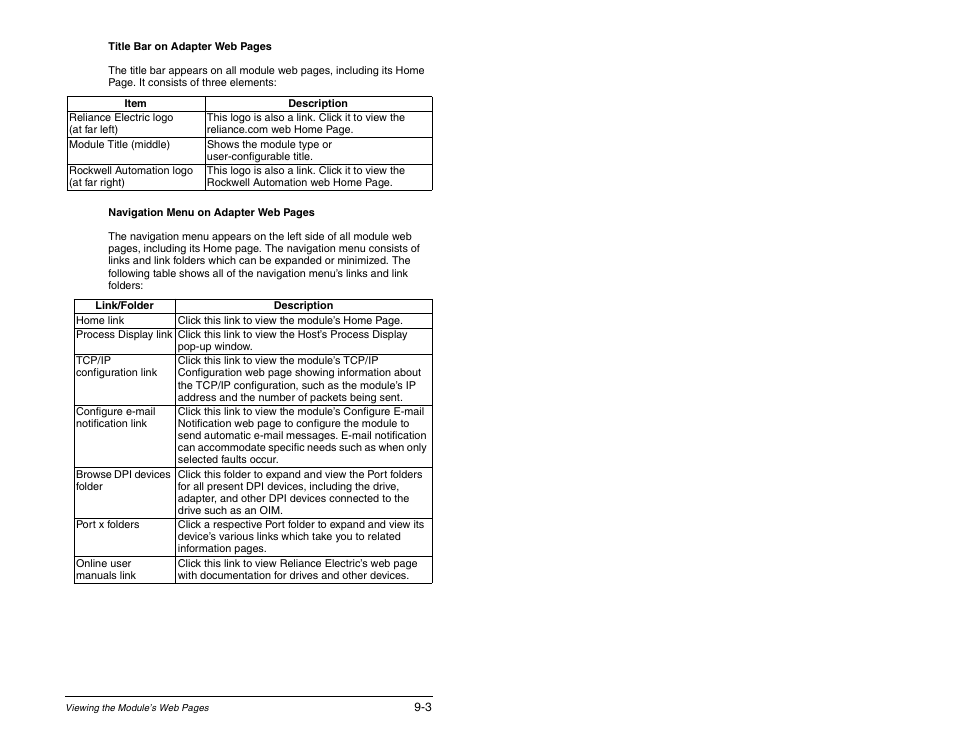 Rockwell Automation RECOMM-ENET EtherNet/IP Communications Module User Manual | Page 105 / 194