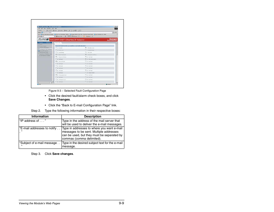 Rockwell Automation RECOMM-ENET EtherNet/IP Communications Module User Manual | Page 111 / 194