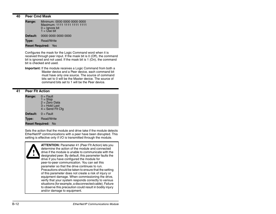 Rockwell Automation RECOMM-ENET EtherNet/IP Communications Module User Manual | Page 130 / 194