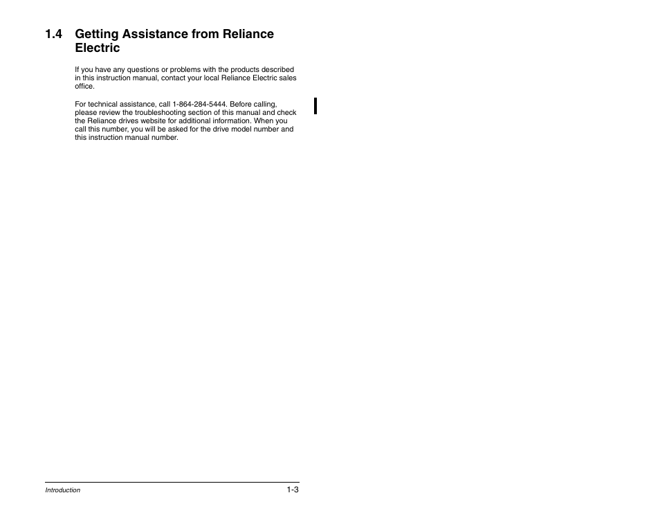 4 getting assistance from reliance electric | Rockwell Automation RECOMM-ENET EtherNet/IP Communications Module User Manual | Page 15 / 194