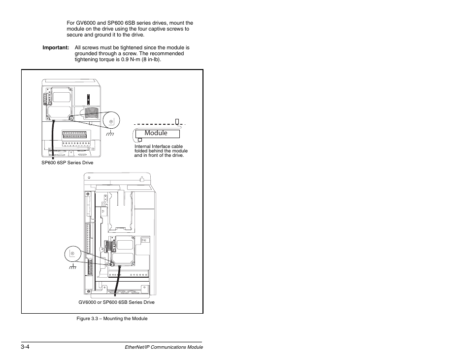Module | Rockwell Automation RECOMM-ENET EtherNet/IP Communications Module User Manual | Page 24 / 194
