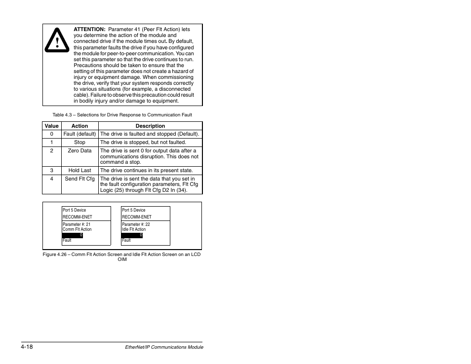 Rockwell Automation RECOMM-ENET EtherNet/IP Communications Module User Manual | Page 44 / 194
