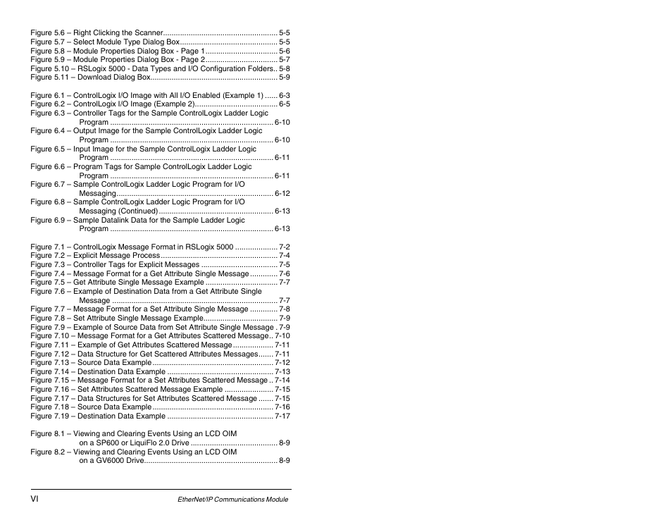 Rockwell Automation RECOMM-ENET EtherNet/IP Communications Module User Manual | Page 8 / 194