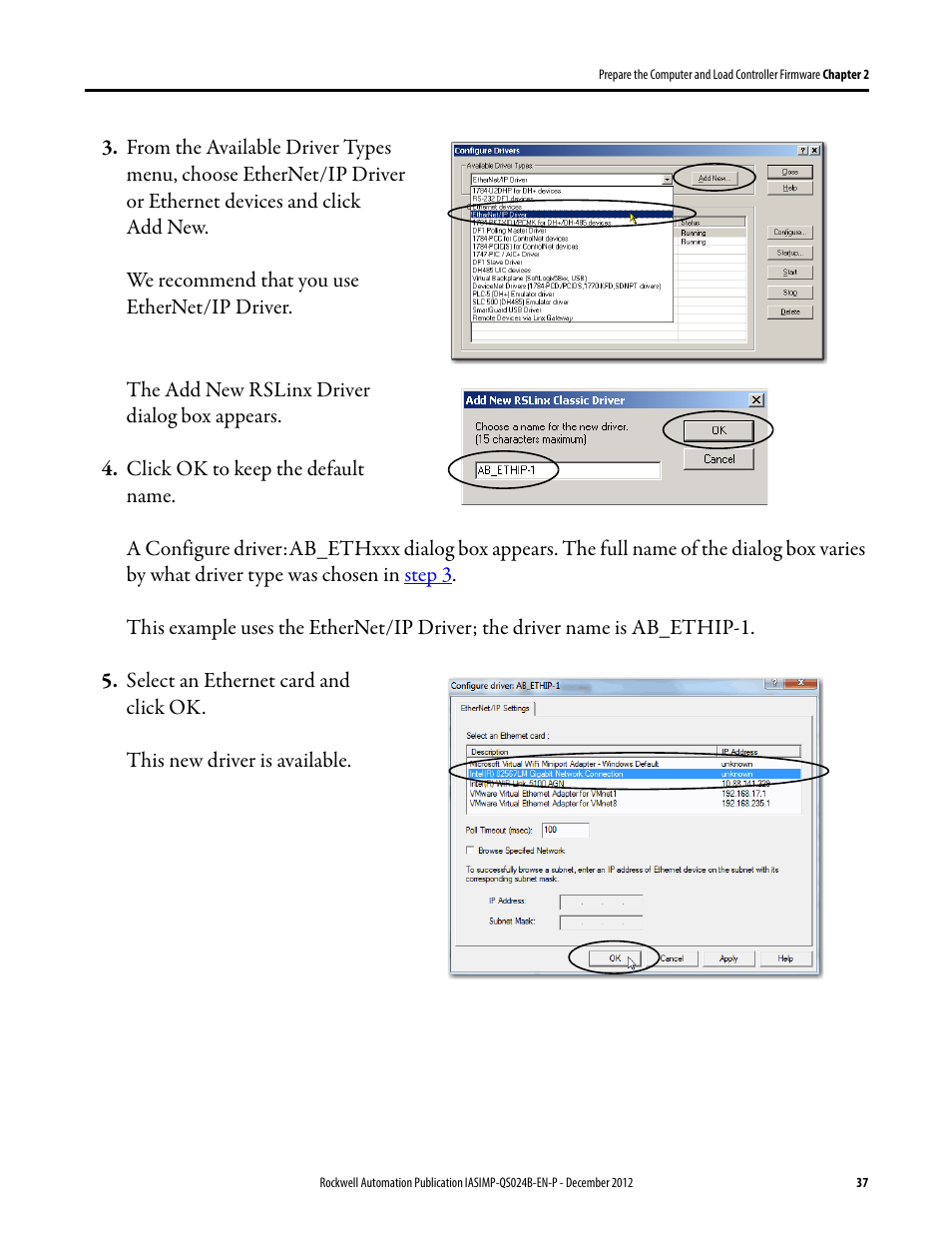 Rockwell Automation 1769-L16ER-BB1B_L18ER-BB1B_L18ERM-BB1B CompactLogix 5370 L1 Controllers System Quick Start User Manual | Page 37 / 76