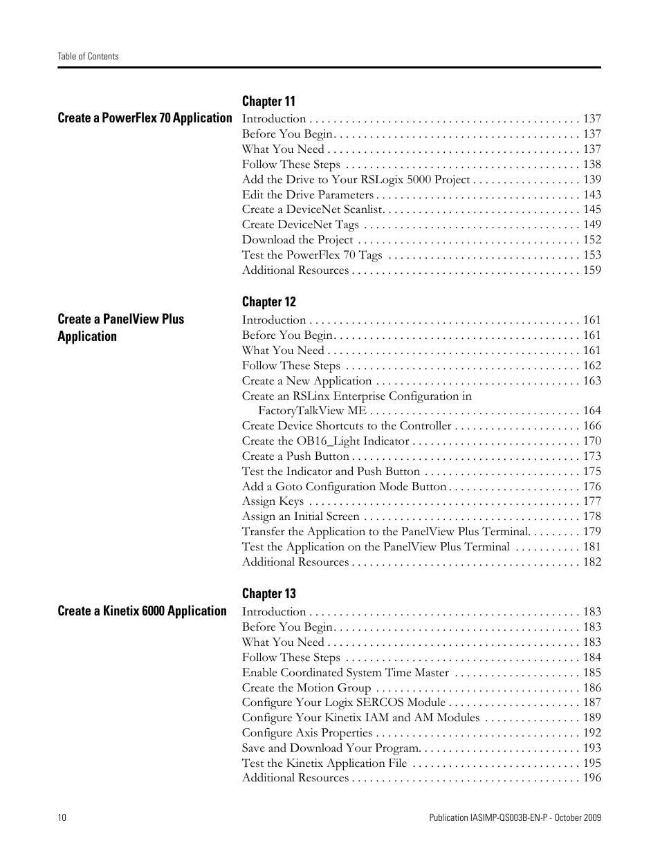 Rockwell Automation 1768-L43 CompactLogix System Quick Start User Manual | Page 10 / 205