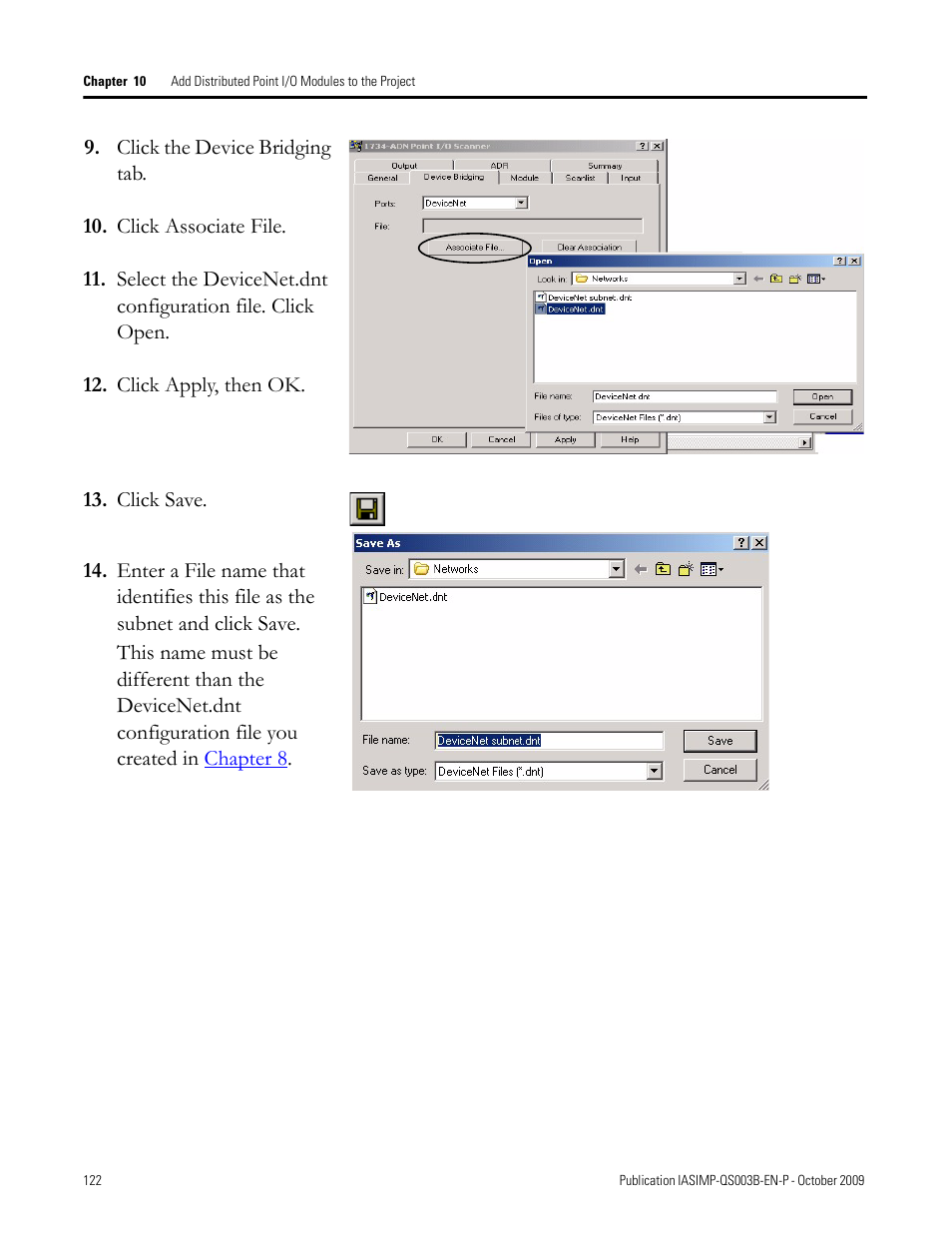 Rockwell Automation 1768-L43 CompactLogix System Quick Start User Manual | Page 122 / 205