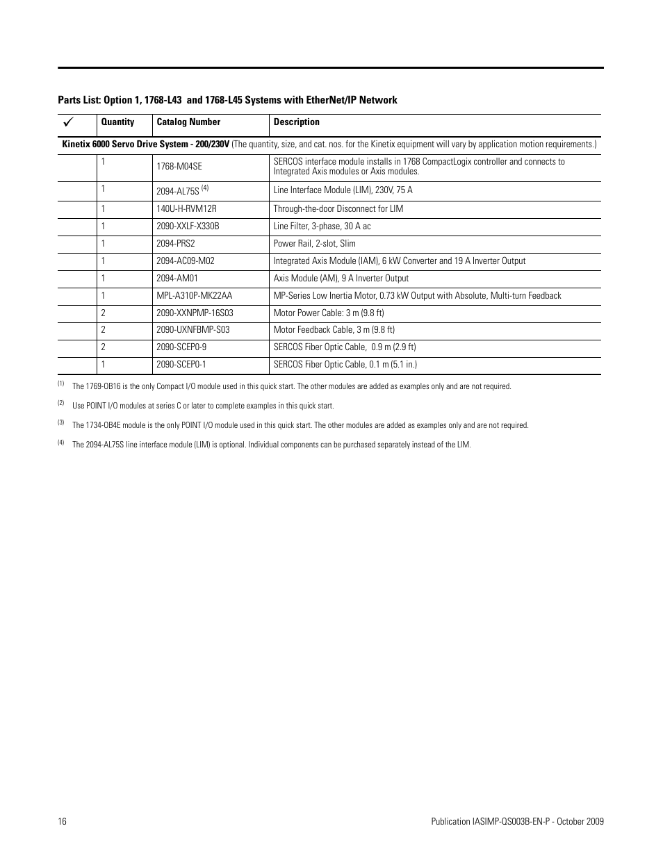 Rockwell Automation 1768-L43 CompactLogix System Quick Start User Manual | Page 16 / 205