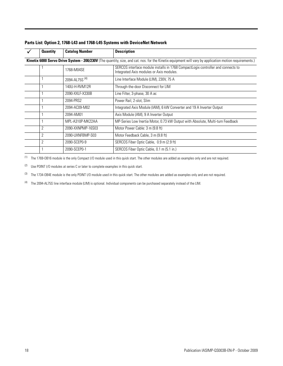 Rockwell Automation 1768-L43 CompactLogix System Quick Start User Manual | Page 18 / 205