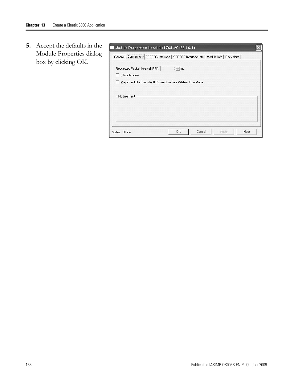 Rockwell Automation 1768-L43 CompactLogix System Quick Start User Manual | Page 188 / 205