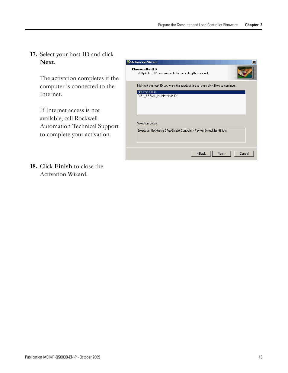 Rockwell Automation 1768-L43 CompactLogix System Quick Start User Manual | Page 43 / 205