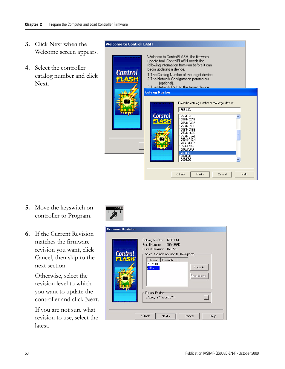 Rockwell Automation 1768-L43 CompactLogix System Quick Start User Manual | Page 50 / 205