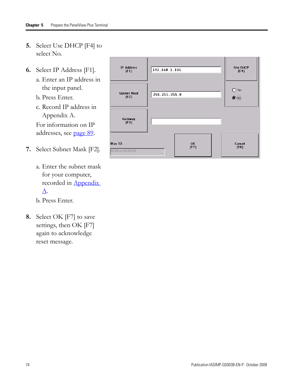 Rockwell Automation 1768-L43 CompactLogix System Quick Start User Manual | Page 74 / 205