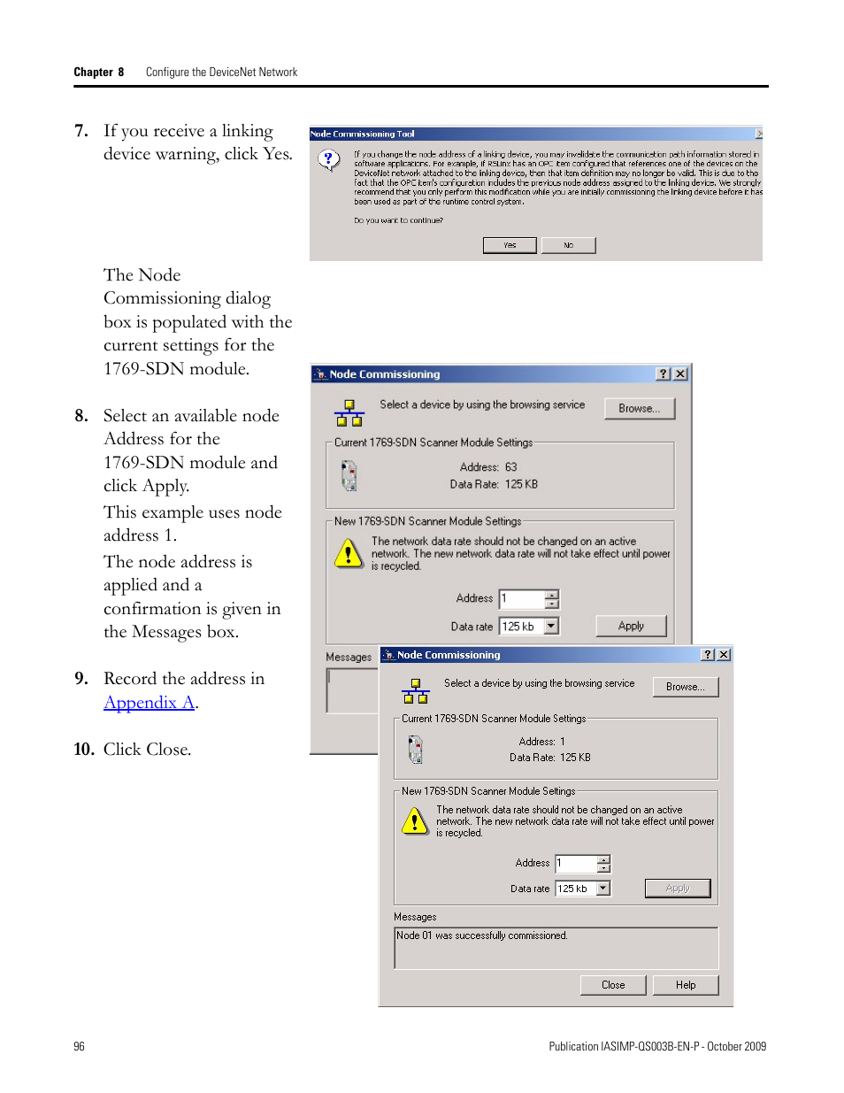 Rockwell Automation 1768-L43 CompactLogix System Quick Start User Manual | Page 96 / 205