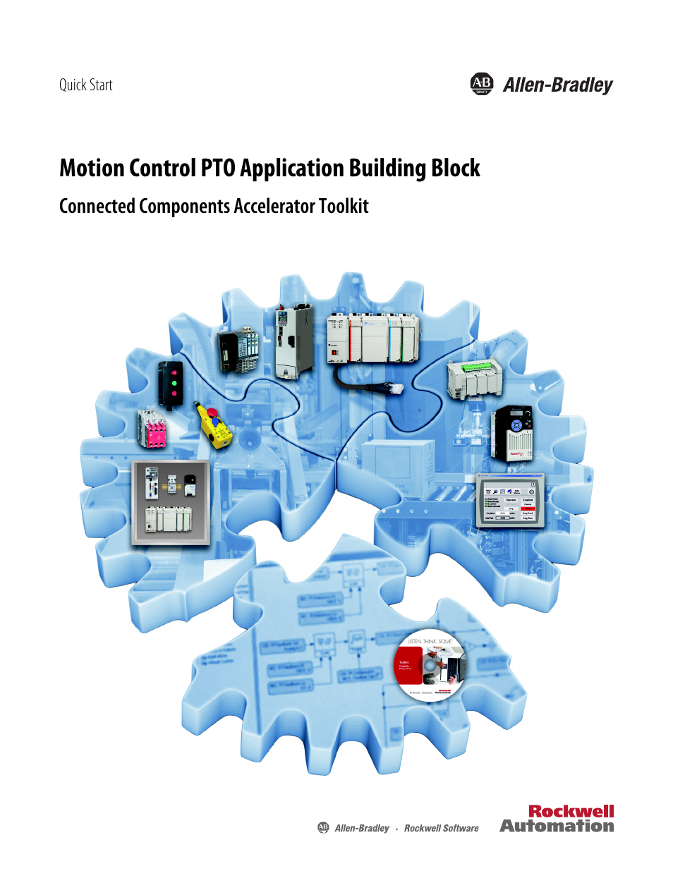 Rockwell Automation Motion Control PTO Application Building Block User Manual | 94 pages