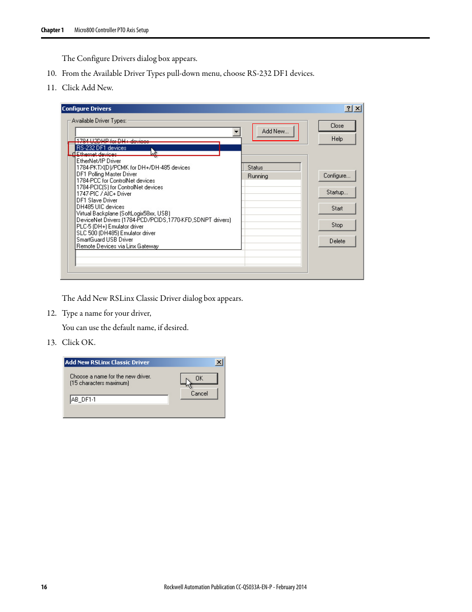 Rockwell Automation Motion Control PTO Application Building Block User Manual | Page 16 / 94