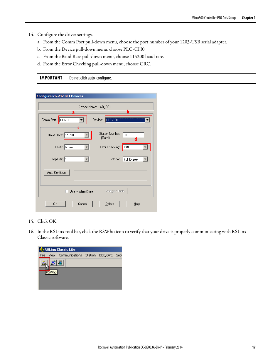 Rockwell Automation Motion Control PTO Application Building Block User Manual | Page 17 / 94