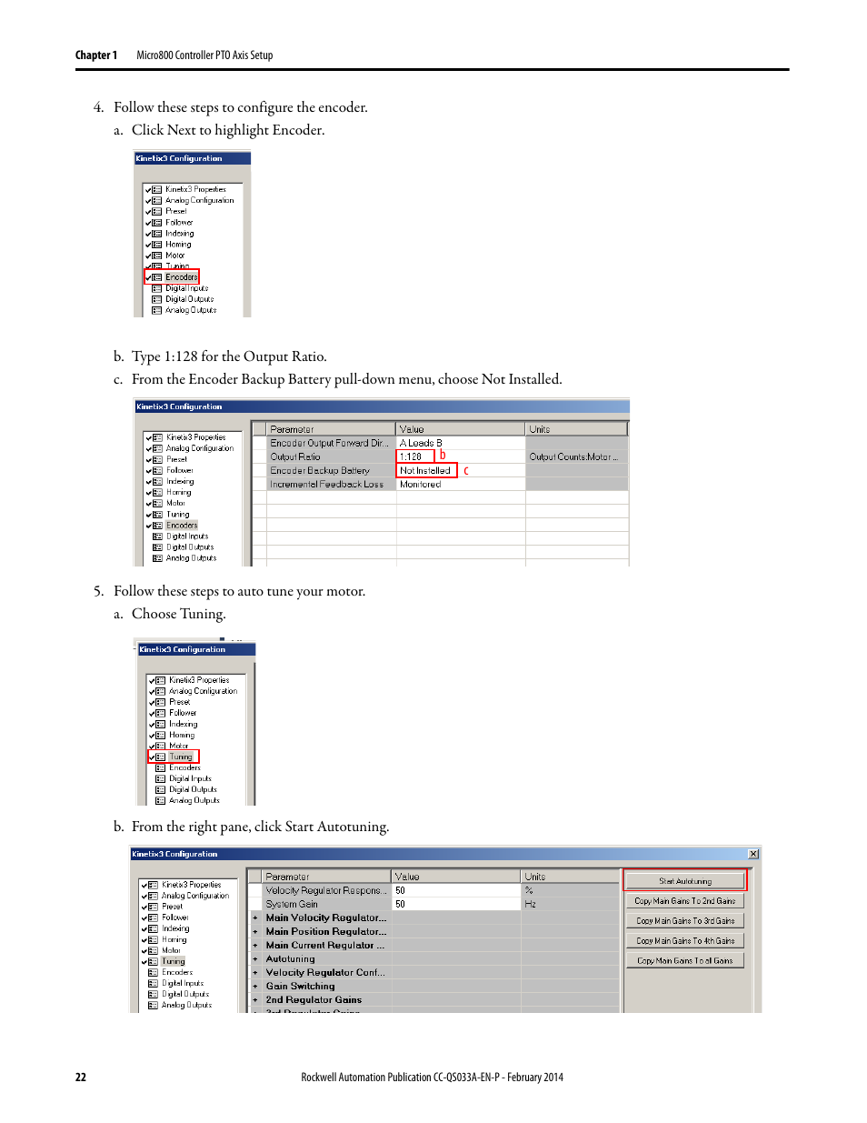 Rockwell Automation Motion Control PTO Application Building Block User Manual | Page 22 / 94