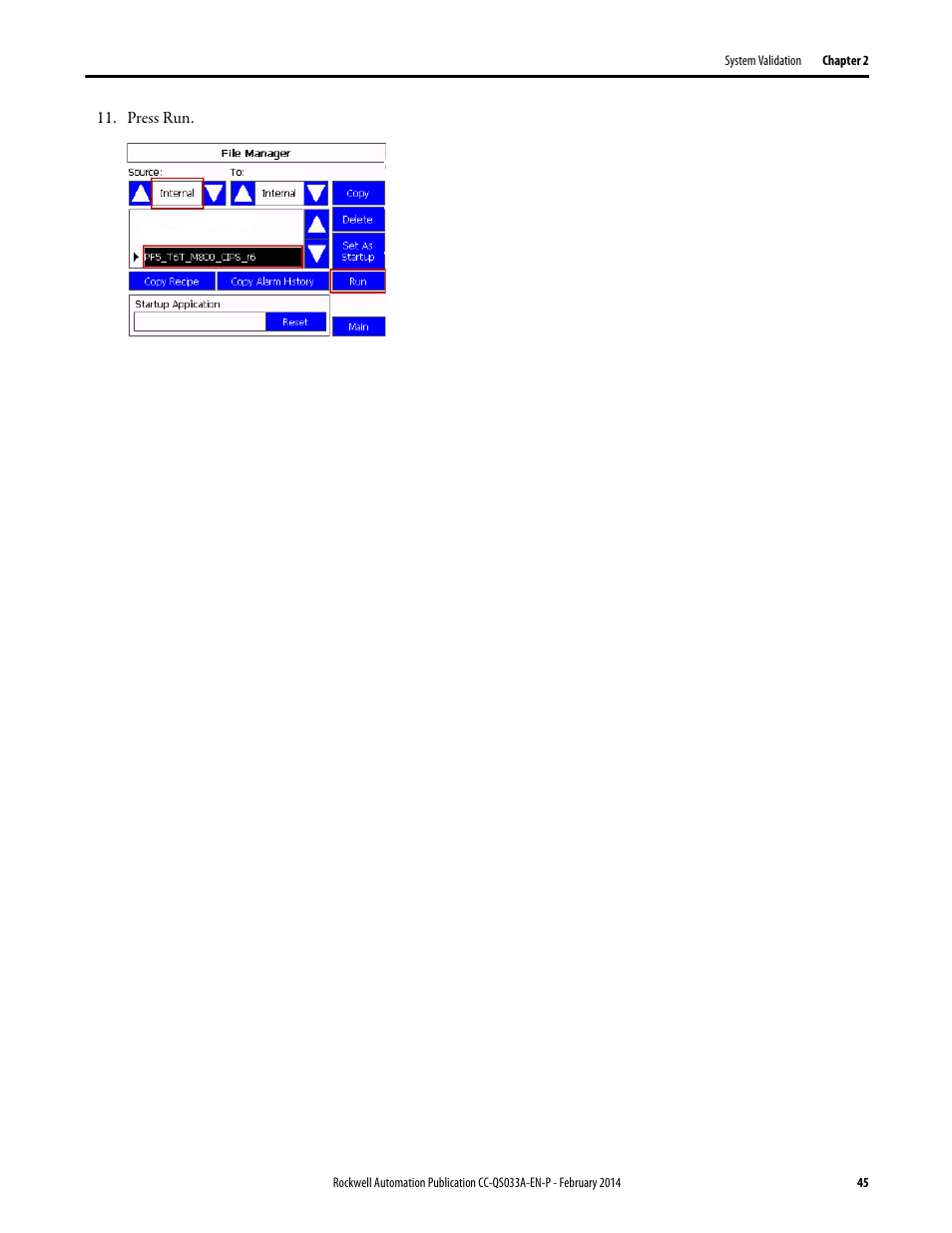 Rockwell Automation Motion Control PTO Application Building Block User Manual | Page 45 / 94