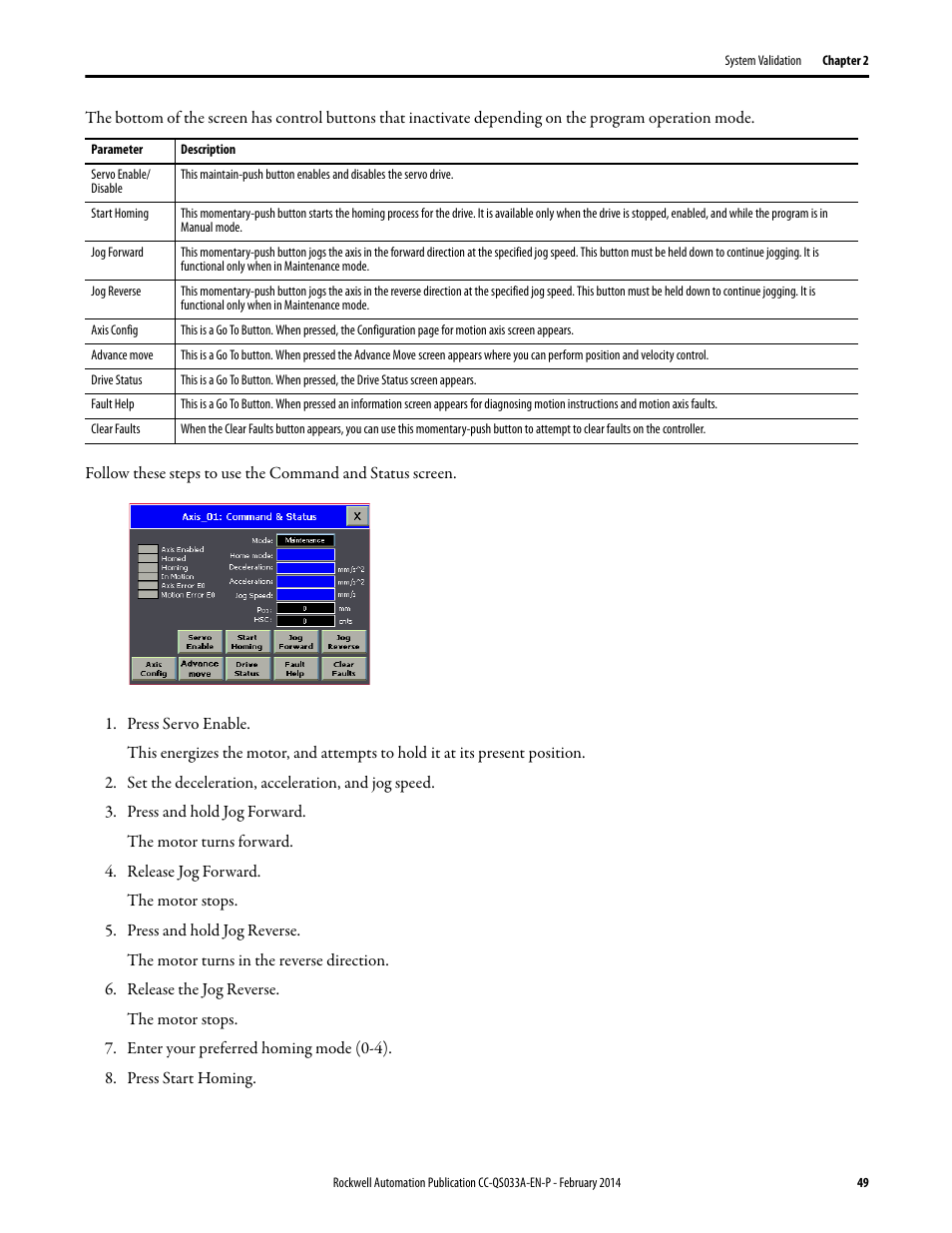 Rockwell Automation Motion Control PTO Application Building Block User Manual | Page 49 / 94