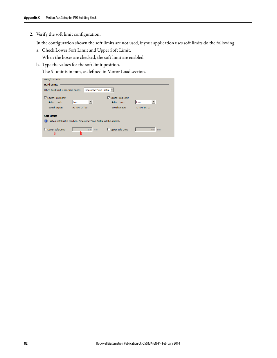 Rockwell Automation Motion Control PTO Application Building Block User Manual | Page 82 / 94