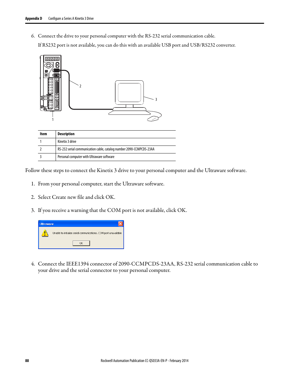 Rockwell Automation Motion Control PTO Application Building Block User Manual | Page 88 / 94