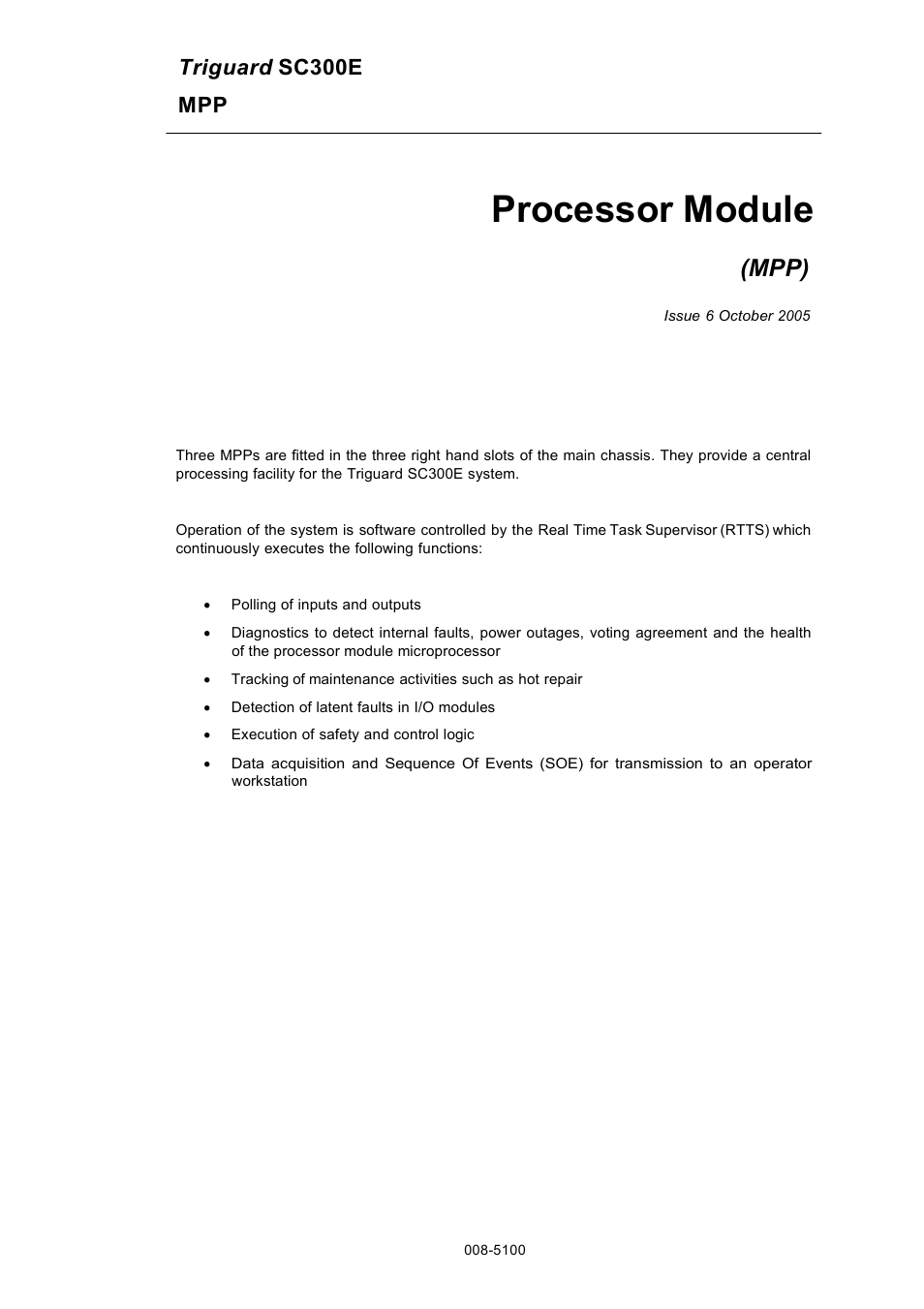 Rockwell Automation MPP Processor Moduile User Manual | 25 pages
