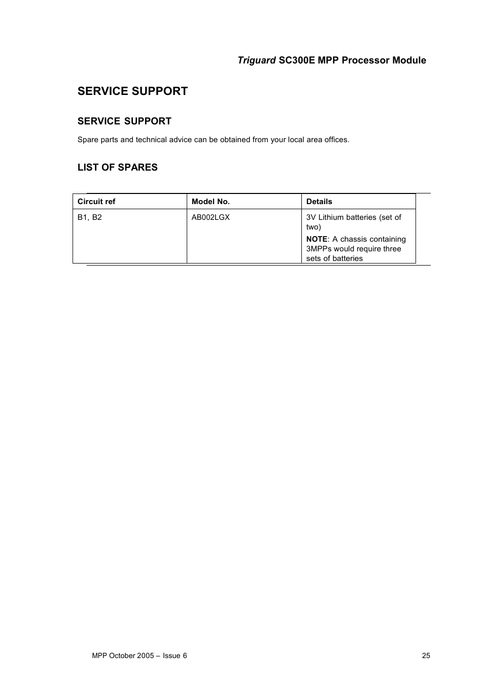 Service support | Rockwell Automation MPP Processor Moduile User Manual | Page 25 / 25