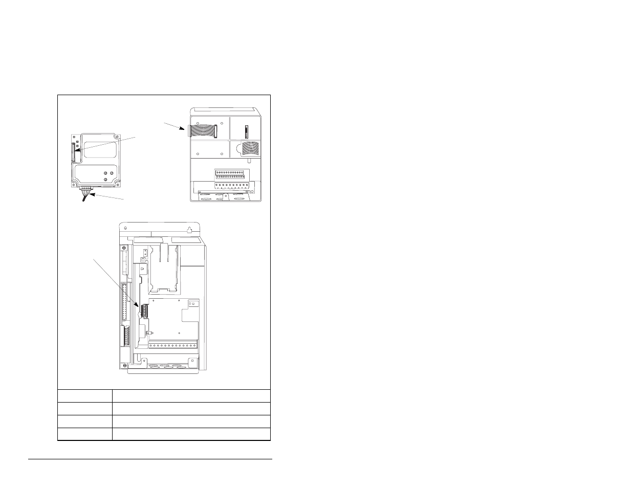 4 connecting the adapter to the drive | Rockwell Automation RECOMM-DNET DeviceNet Adapter for use with DPI AC Drives User Manual | Page 22 / 168