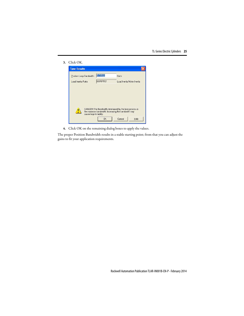 Rockwell Automation TLAR Electric Cylinders  User Manual | Page 25 / 44