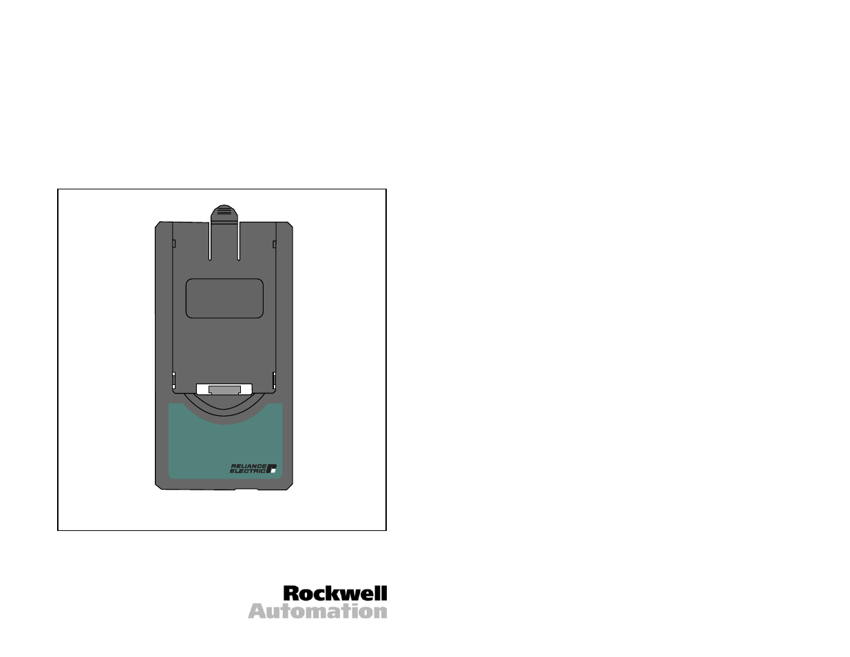 Rockwell Automation MD60 Door-Mount NEMA 1 OIM Bezel Kit MDI User Manual | 6 pages