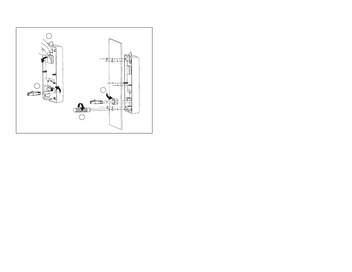 Mounting instructions, Figure 5 – mounting the bezel | Rockwell Automation MD60 Door-Mount NEMA 1 OIM Bezel Kit MDI User Manual | Page 4 / 6