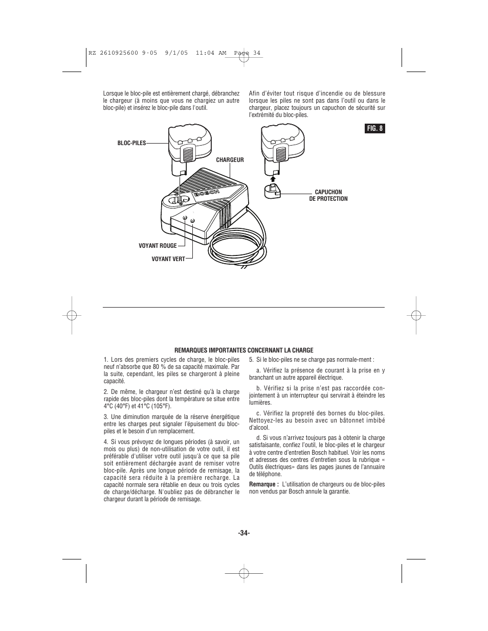 Bosch ROTOZIP RZ18V User Manual | Page 34 / 64