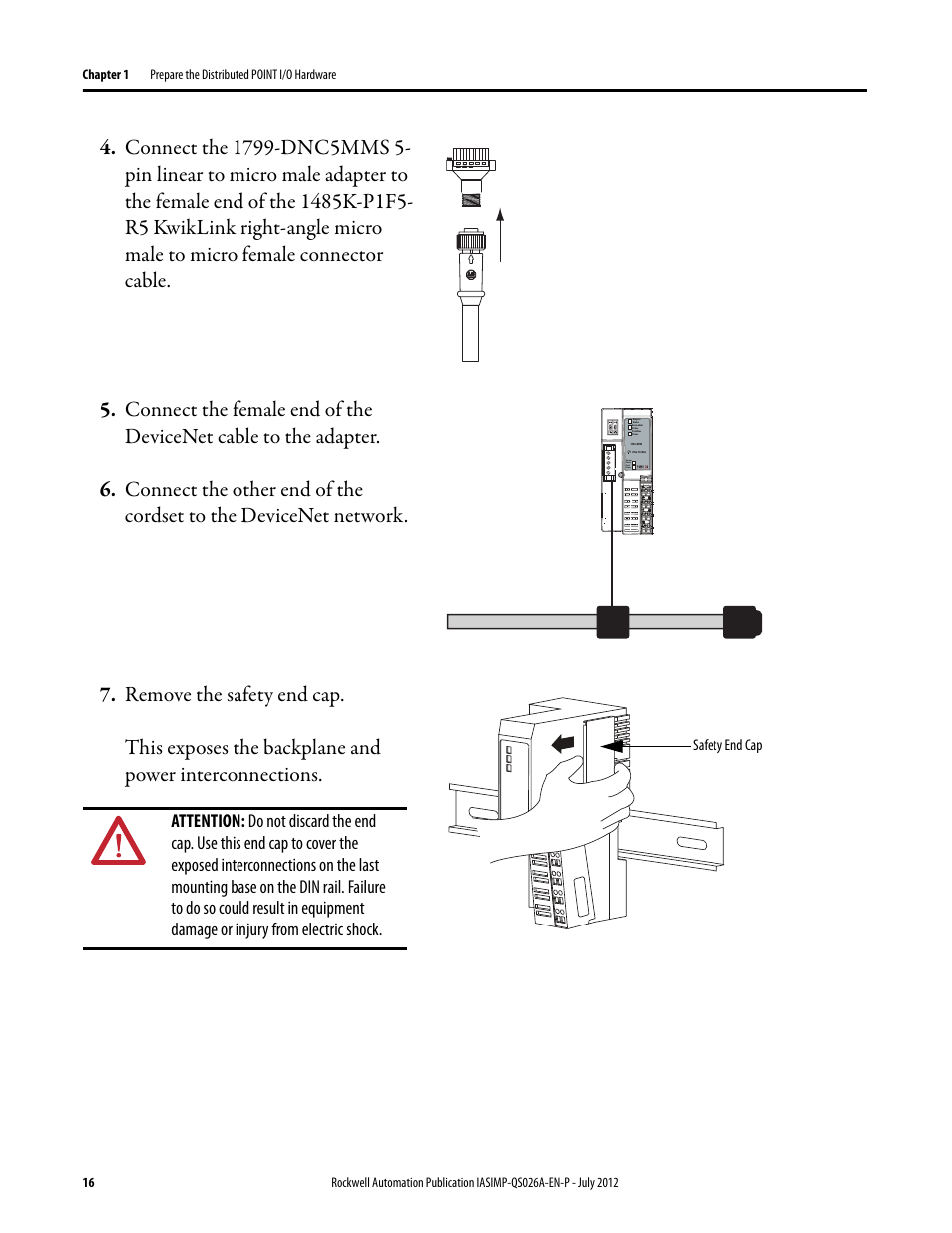 Rockwell Automation Logix5000 Control Systems: Connect POINT I/O Modules over a DeviceNet Network Quick Start User Manual | Page 16 / 62
