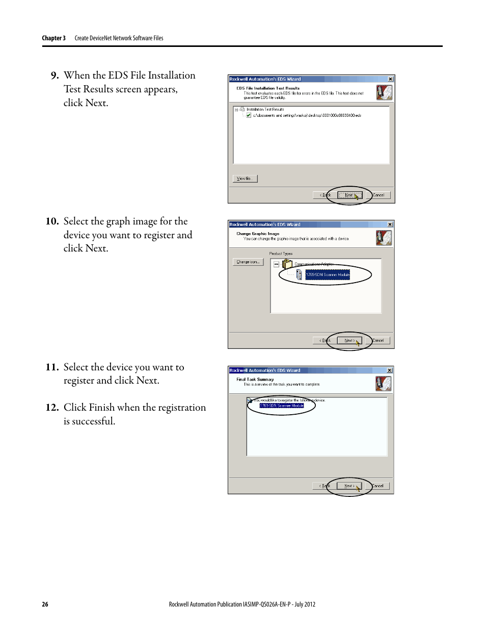 Rockwell Automation Logix5000 Control Systems: Connect POINT I/O Modules over a DeviceNet Network Quick Start User Manual | Page 26 / 62