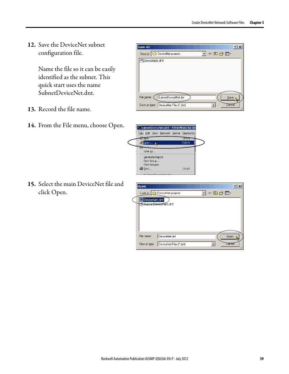 Rockwell Automation Logix5000 Control Systems: Connect POINT I/O Modules over a DeviceNet Network Quick Start User Manual | Page 39 / 62