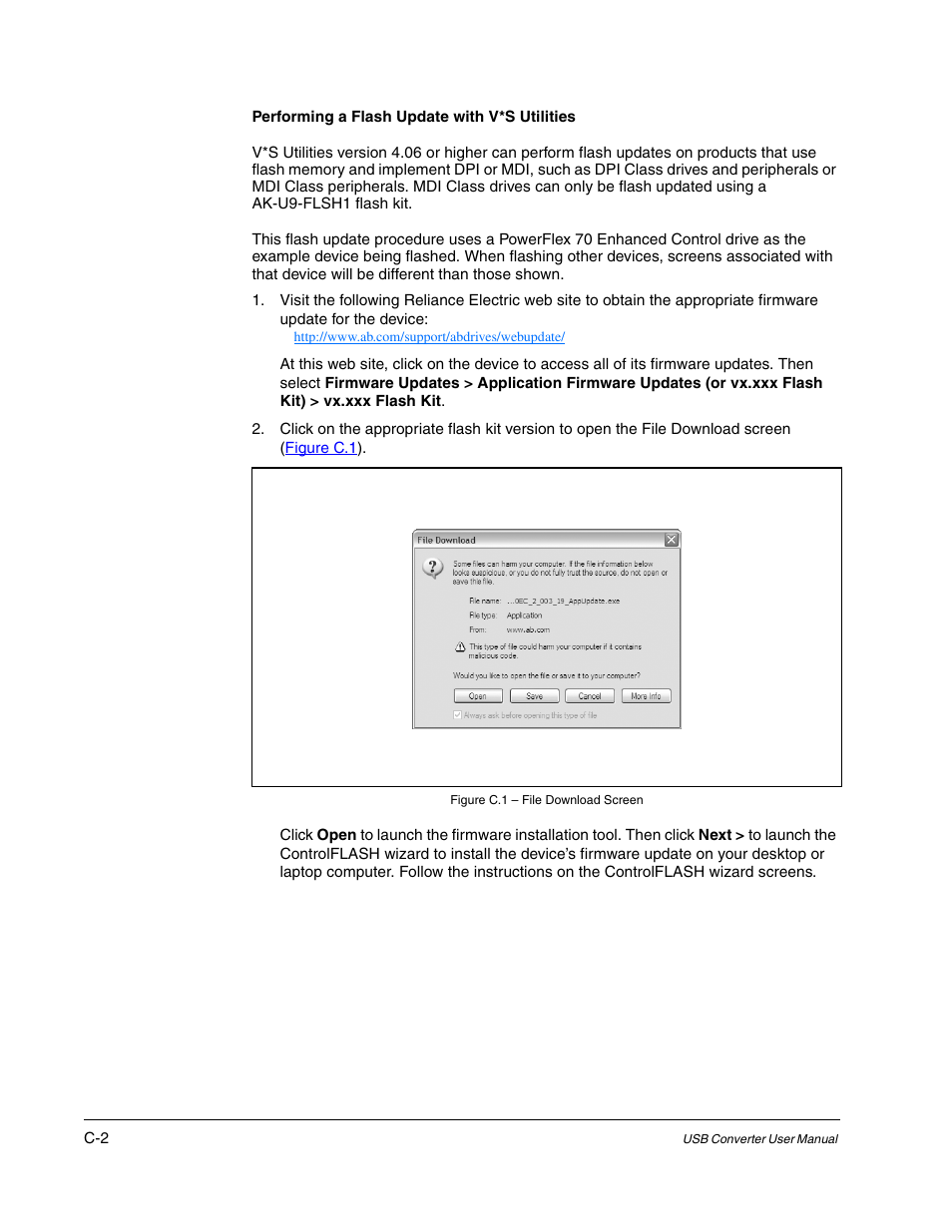 Rockwell Automation 1203-USB USB Converter  (Same as DRIVES-UM001) Out of synch with AB version. User Manual | Page 48 / 76