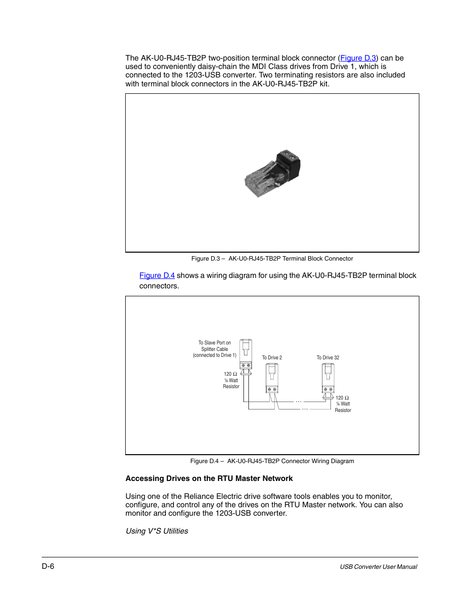 Rockwell Automation 1203-USB USB Converter  (Same as DRIVES-UM001) Out of synch with AB version. User Manual | Page 62 / 76